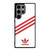 ADIDAS ORIGINALS STRIPES WHITE RED Samsung Galaxy S24 Ultra Case Cover