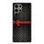 LOUIS VUITTON LV LOGO PATTERN RED RIBBON Samsung Galaxy S24 Ultra Case Cover