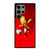 MANCHESTER UNITED BART SIMPSON Samsung Galaxy S24 Ultra Case Cover