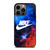 NIKE LOGO NEBULA iPhone 13 Pro Case Cover
