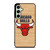 CHICAGO BULLS LOGO WOODEN Samsung Galaxy S24 FE Case Cover