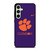 CLEMSON TIGERS LOGO UNIVERSITY FOOTBALL PAW NIKE ICON Samsung Galaxy S24 FE Case Cover