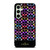 COACH NEW YORK COLORFULL PATTERN EMBLEM Samsung Galaxy S24 FE Case Cover
