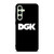 DGK SKATEBOARDING LOGO BLACK Samsung Galaxy S24 FE Case Cover