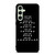FRIENDS QUOTE Samsung Galaxy S24 FE Case Cover