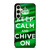 KEEP CALM AND CHIVE ON Samsung Galaxy S24 FE Case Cover