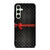 LOUIS VUITTON LV LOGO PATTERN RED RIBBON Samsung Galaxy S24 FE Case Cover