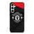 MANCHESTER UNITED LOGO BLACK Samsung Galaxy S24 FE Case Cover