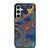 MANDELA BLUE GOLD PATTREN Samsung Galaxy S24 FE Case Cover