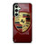 PORSCHE LOGO EMBLEM RED Samsung Galaxy S24 FE Case Cover