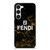 FENDI FASHION ROMA LOGO BLACK MARBLE Samsung Galaxy S23 Case Cover