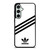 ADIDAS ORIGINALS STRIPES WHITE BLACK Samsung Galaxy S23 FE Case Cover
