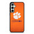 CLEMSON TIGERS LOGO UNIVERSITY FOOTBALL PAW ICON Samsung Galaxy S23 FE Case Cover