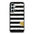 KATE SPADE NEW YORK LOGO GOLDEN POLKADOTS STRIPES PATTERN Samsung Galaxy S23 FE Case Cover