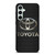 TOYOTA LOGO CAR ICON CARBON Samsung Galaxy S23 FE Case Cover