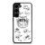 BTS SIGNATURE WHITE Samsung Galaxy S23 Plus Case Cover