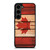 CANADA FLAG WOOD Samsung Galaxy S23 Plus Case Cover