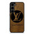 LOUIS VUITTON PARIS LV LOGO LEATHER Samsung Galaxy S23 Plus Case Cover