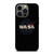 NASA METAL LOGO BADGE iPhone 13 Pro Case Cover