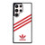ADIDAS ORIGINALS STRIPES WHITE RED Samsung Galaxy S23 Ultra Case Cover