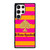 KATE SPADE NEW YORK YELLOW PINK STRIPES ICON Samsung Galaxy S23 Ultra Case Cover
