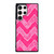 WHITE FLORAL PAISLEY CHEVRON PATTERN Samsung Galaxy S23 Ultra Case Cover