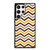 YELLOW BROWN CHEVRON PATTERN Samsung Galaxy S23 Ultra Case Cover