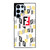 FENDI ROMA LOGO WHITE Samsung Galaxy S22 Ultra Case Cover