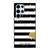 KATE SPADE NEW YORK LOGO GOLDEN POLKADOTS STRIPES PATTERN Samsung Galaxy S22 Ultra Case Cover