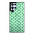 LOUIS VUITTON LOGO GREEN ICON PATTERN Samsung Galaxy S22 Ultra Case Cover