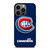 MONTREAL LES CANADIENS NHL 3D LOGO iPhone 13 Pro Case Cover