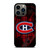 MONTREAL CANADIENS RED GLOW SYMBOL iPhone 13 Pro Case Cover