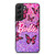 BARBIE BUTTERFLY LOGO ICON PINK Samsung Galaxy S22 Plus Case Cover