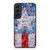 CAPTAIN AMERICA LOGO COLLAGE Samsung Galaxy S22 Plus Case Cover