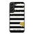 KATE SPADE NEW YORK LOGO GOLDEN POLKADOTS STRIPES PATTERN Samsung Galaxy S22 Plus Case Cover