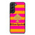 KATE SPADE NEW YORK YELLOW PINK STRIPES ICON Samsung Galaxy S22 Plus Case Cover