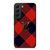 LOUIS VUITTON LV LOGO PATTERN RED Samsung Galaxy S22 Plus Case Cover