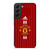 MANCHESTER UNITED FC LOGO FOOTBALL ADIDAS STRIPES Samsung Galaxy S22 Plus Case Cover