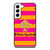 KATE SPADE NEW YORK YELLOW PINK STRIPES ICON Samsung Galaxy S22 Case Cover