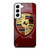 PORSCHE LOGO EMBLEM RED Samsung Galaxy S22 Case Cover