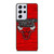 CHICAGO BULLS WOODEN RED LOGO Samsung Galaxy S21 Ultra Case Cover