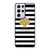 KATE SPADE NEW YORK GOLD LOGO STRIPES PATTERN Samsung Galaxy S21 Ultra Case Cover