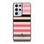 KATE SPADE NEW YORK LOGO STRIPES PATTERN Samsung Galaxy S21 Ultra Case Cover