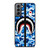 BAPE SHARK CAMO BLUE ZIP Samsung Galaxy S21 Plus Case Cover