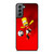 MANCHESTER UNITED BART SIMPSON Samsung Galaxy S21 Plus Case Cover