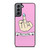 MIDDLE FINGER Have a Nive Day Samsung Galaxy S21 Plus Case Cover