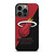 MIAMI HEAT BASKETBALL LOGO iPhone 13 Pro Case Cover