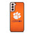 CLEMSON TIGERS LOGO UNIVERSITY FOOTBALL PAW ICON Samsung Galaxy S21 Case Cover