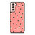 KATE SPADE NEW YORK LOGO PINK PINEAPPLES ICON Samsung Galaxy S21 Case Cover