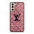 LOUIS VUITTON LV LOGO PINK SPARKLE Samsung Galaxy S21 Case Cover